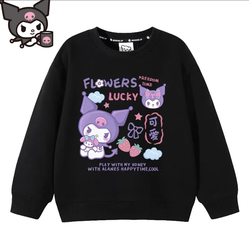New Kuromi Anime Kawaii Sanrio Autumn Winter Cotton Hoodie Clothes Cute Cartoon Long Sleeve Shirt Lovely Toys for Kids
New Kuromi Anime Kawaii Sanrio Autumn Winter Cotton Hoodie Clothes Cute Cartoon Long Sleeve Shirt Lovely Toys for Kids