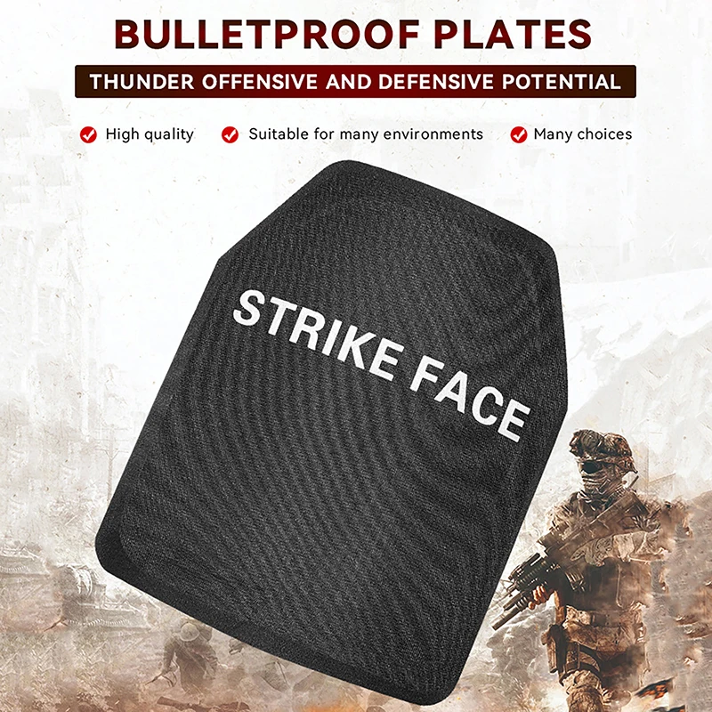 

UHMWPE PE Bulletproof Backpack Ballistic Panel NIJ IV Stand Alone Body Armor Vest Plate Lightweight Anti Bullet Proof Shield
