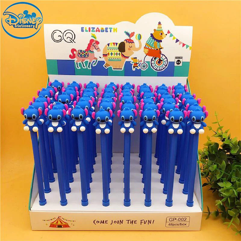 Disney 48 Pcs/lot Cartoon Stitch Gel Pen Cute 0.5 Mm Black Ink Signature Pen Office School Writing Supplies Stationery Gift
Disney 48 Pcs/lot Cartoon Stitch Gel Pen Cute 0.5 Mm Black Ink Signature Pen Office School Writing Supplies Stationery Gift