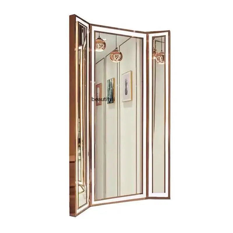 For Hair Salon Landing Full-Length Mirror Dressing Table Beauty Salon with Light Hot Dyeing Mirror Salon
For Hair Salon Landing Full-Length Mirror Dressing Table Beauty Salon with Light Hot Dyeing Mirror Salon