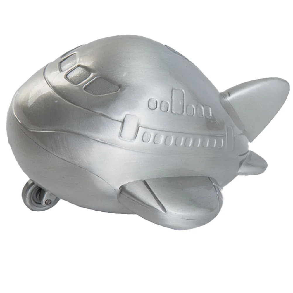 Airplane Shaped Piggy Bank Creative Coin Box Funny Photo Props Desktop Adornment for Home Living Room
Airplane Shaped Piggy Bank Creative Coin Box Funny Photo Props Desktop Adornment for Home Living Room
