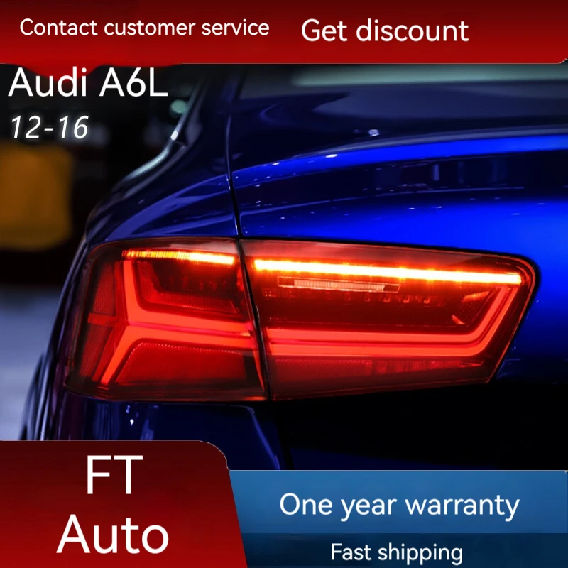 Car lights For 12-15 Audi A6L tail light assembly modification, 18 types of LED running lights, flowing turn brake lights
Car lights For 12-15 Audi A6L tail light assembly modification, 18 types of LED running lights, flowing turn brake lights