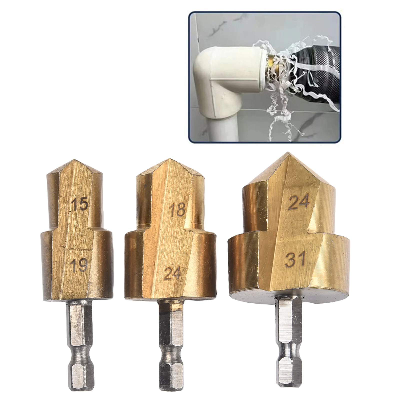 High Quality Drill Bit Water Pipe Puncher Hexagonal Handle Easy To Assemble Easy To Disassemble Expansion Punch Water Pipe
High Quality Drill Bit Water Pipe Puncher Hexagonal Handle Easy To Assemble Easy To Disassemble Expansion Punch Water Pipe