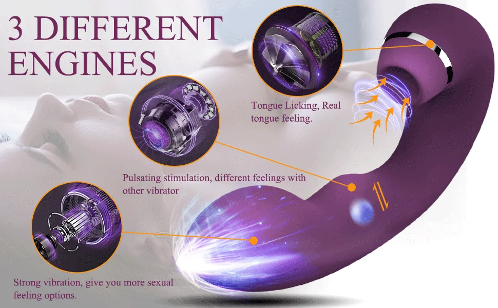 Hannibal Female Masturbator 3 in 1 Clit Sucker Dildo G-Spot Vibrator Sucking Vibrators for Women Clitoral Stimulator Sex Toys Hannibal Female Masturbator 3 in 1 Clit Sucker Dildo G-Spot Vibrator Sucking Vibrators for Women Clitoral Stimulator Sex Toys