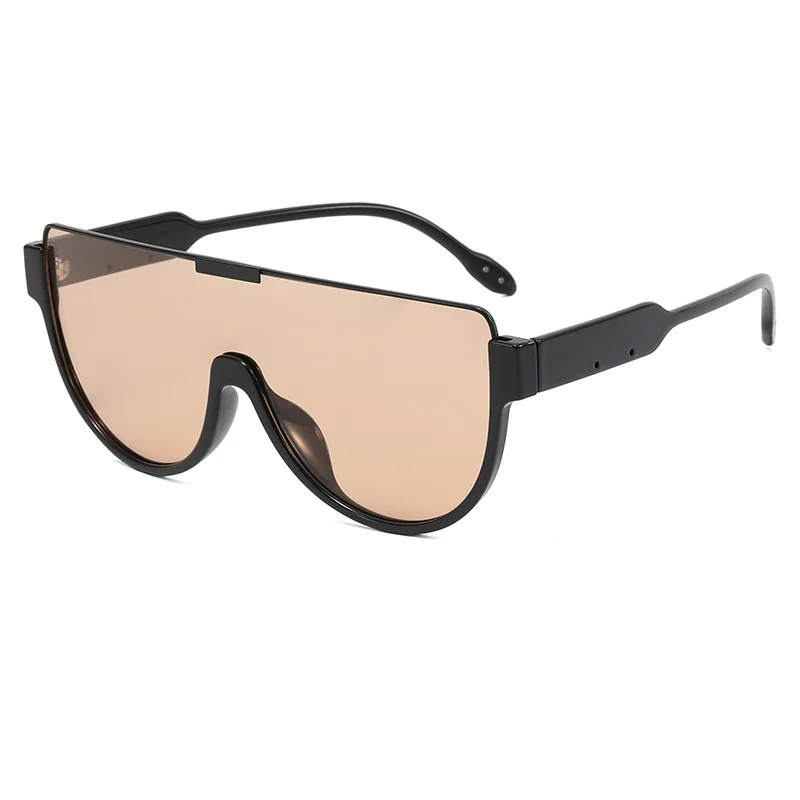 2023 Vintage Half Frame One Piece Shield Sunglasses For Women Fashion Oversized Brown Gradient Sun Glasses Female Elegant Shades
2023 Vintage Half Frame One Piece Shield Sunglasses For Women Fashion Oversized Brown Gradient Sun Glasses Female Elegant Shades