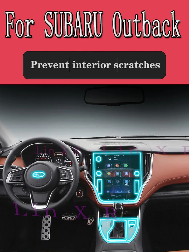 For SUBARU Outback 2020 2023 2022 2021 Gearbox Panel Dashboard Navigation Automotive Interior Protective Film TPU Anti-Scratch
For SUBARU Outback 2020 2023 2022 2021 Gearbox Panel Dashboard Navigation Automotive Interior Protective Film TPU Anti-Scratch