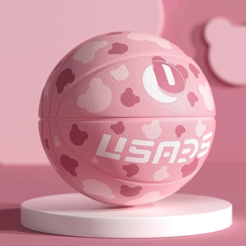 Usars Petal Bear Series Natural Rubber Indoor Outdoor Training Basketball For Children Ball Size 5
Usars Petal Bear Series Natural Rubber Indoor Outdoor Training Basketball For Children Ball Size 5