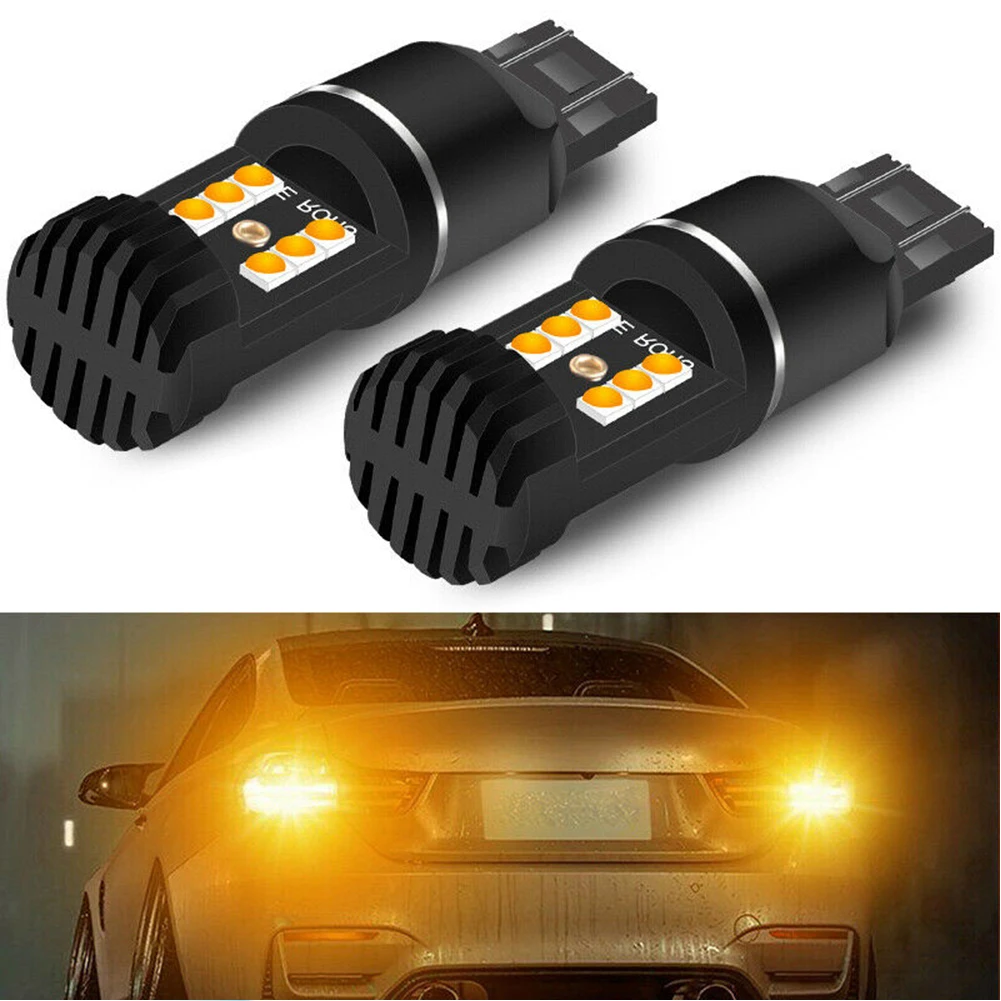 2x 7443 7440 T20 Amber LED Turn Signal Light Canbus Error Free Home Replace Vehicle Accessories Car Spare Parts
2x 7443 7440 T20 Amber LED Turn Signal Light Canbus Error Free Home Replace Vehicle Accessories Car Spare Parts