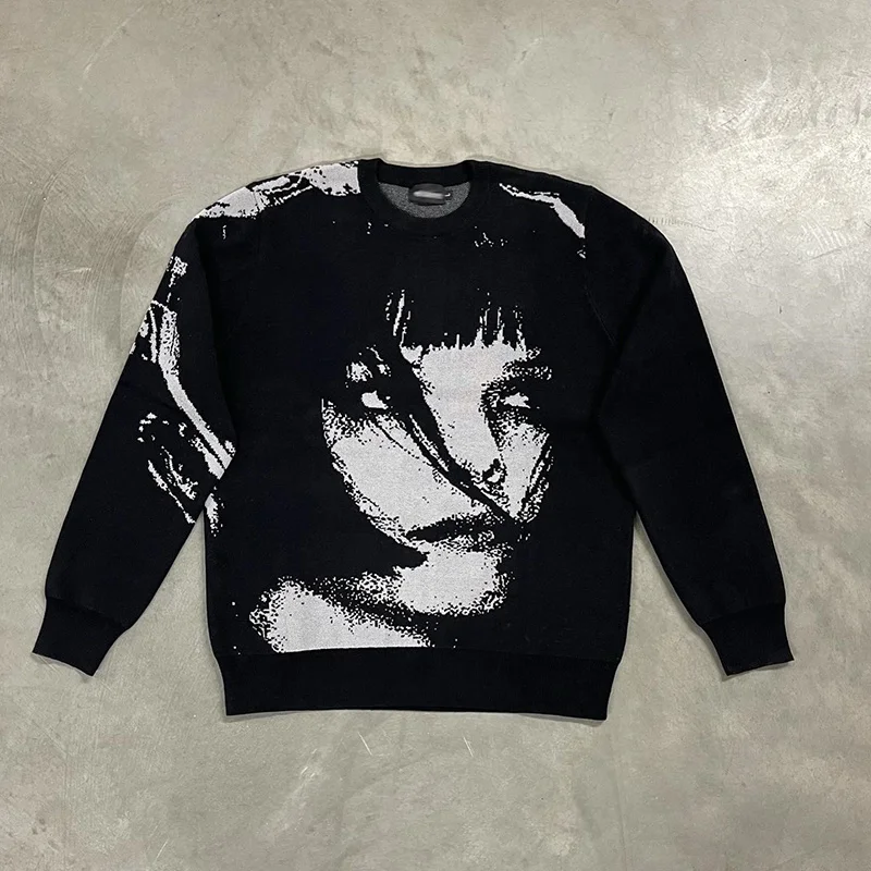 Oversized Mens Sweaters Vintage Sweatshirts Top Vintage Loose Distressed Pullovers Casual Harajuku Autumn Women Cotton Knitwear
Oversized Mens Sweaters Vintage Sweatshirts Top Vintage Loose Distressed Pullovers Casual Harajuku Autumn Women Cotton Knitwear