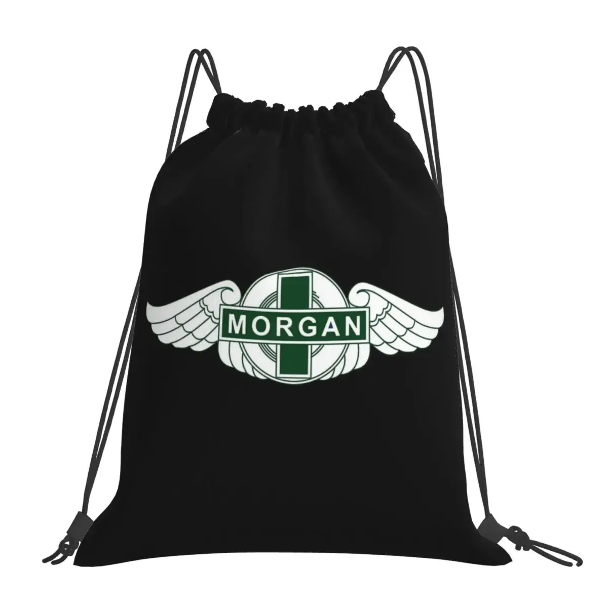 

Morgan Motor Car Company Backpacks Portable Drawstring Bags Drawstring Bundle Pocket Sundries Bag Book Bags For Man Woman School