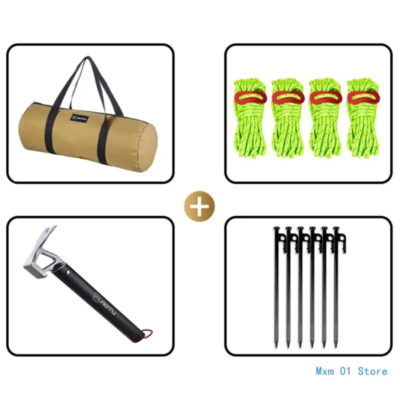 Camping Tent Pegs Bag Outdoor Tent Tool Storage Bag with Hammer/Ropes/Nails Drop shipping
Camping Tent Pegs Bag Outdoor Tent Tool Storage Bag with Hammer/Ropes/Nails Drop shipping