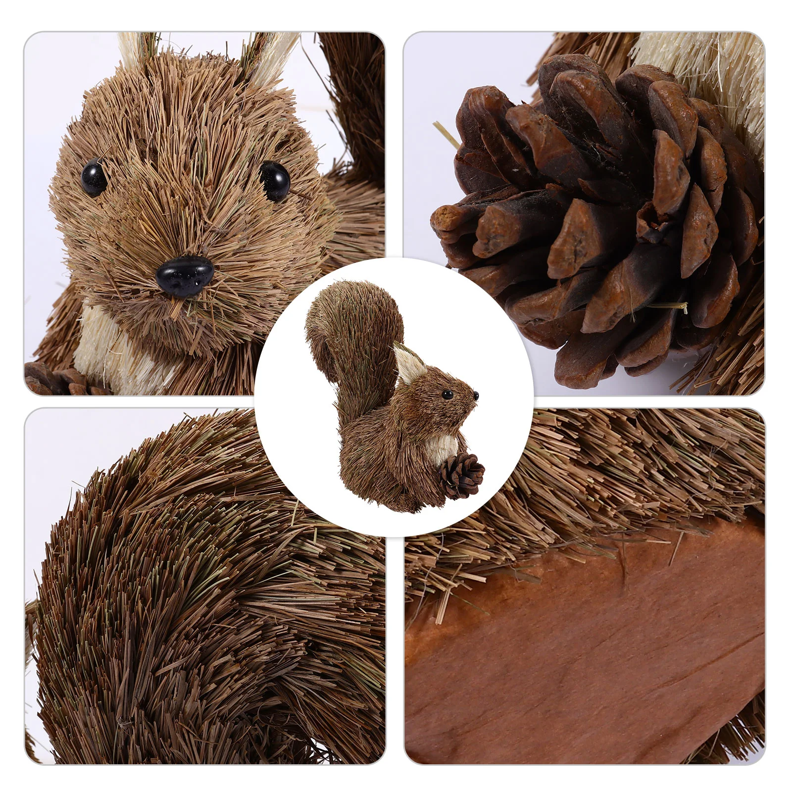 Desktop Squirrel Ornament Squirrel Lawn Ornaments Squirrel Garden Statue Straw Squirrel Statue Weaving Squirrel Statue
Desktop Squirrel Ornament Squirrel Lawn Ornaments Squirrel Garden Statue Straw Squirrel Statue Weaving Squirrel Statue