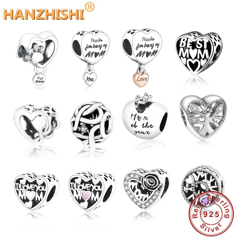 Wholesale Price Charm Bracelet 925 Sterling Silver Love You Mum Infinity Heart Charm Bead for Mother's Day Joyas De Plata
Wholesale Price Charm Bracelet 925 Sterling Silver Love You Mum Infinity Heart Charm Bead for Mother's Day Joyas De Plata