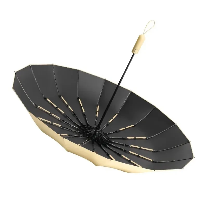 

Fully Automatic Folding Umbrella for Sun Shading and Sun Protection, Sun Umbrella for Both Sunny and Rainy Use
