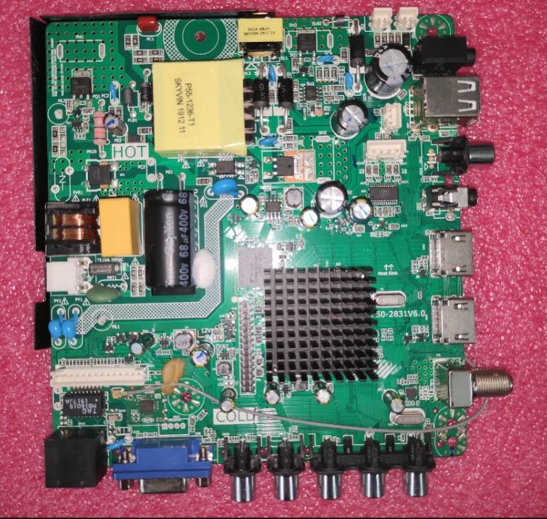 Free shipping! p50-2831v6.0 Three in one TV motherboard 74--84V 300MA 55w working good
Free shipping! p50-2831v6.0 Three in one TV motherboard 74--84V 300MA 55w working good