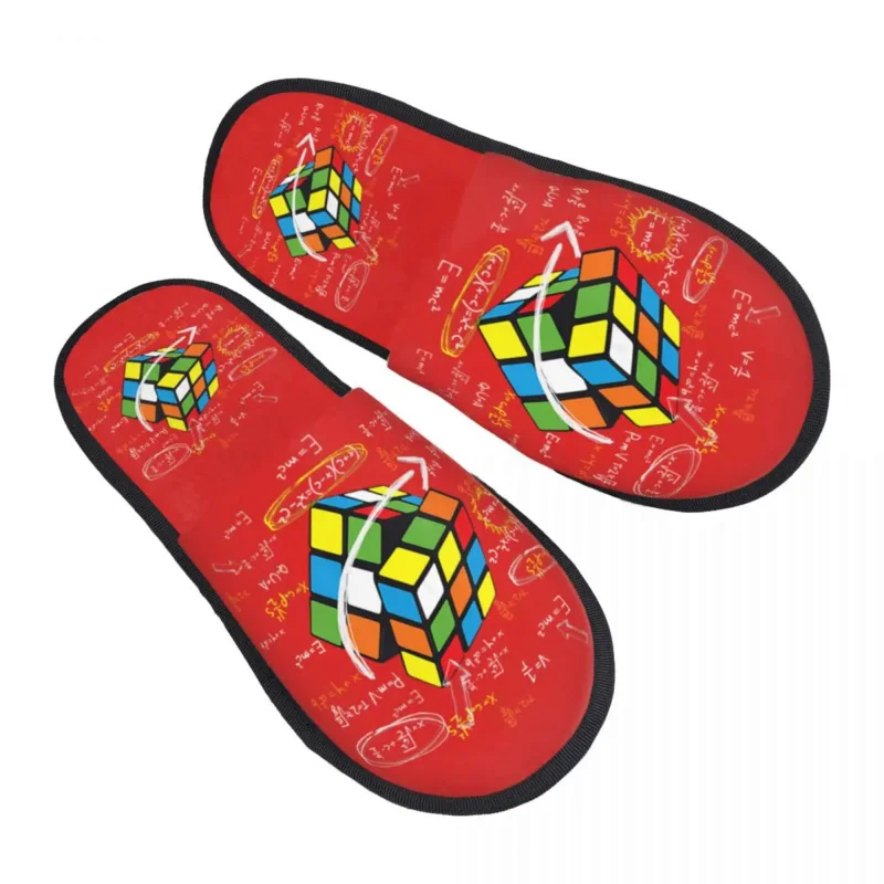 Cool Math Rubix Rubik Player Cube Soft Scuff With Memory Foam Slippers Women Rubics Math Lovers Bedroom House Shoes
Cool Math Rubix Rubik Player Cube Soft Scuff With Memory Foam Slippers Women Rubics Math Lovers Bedroom House Shoes
