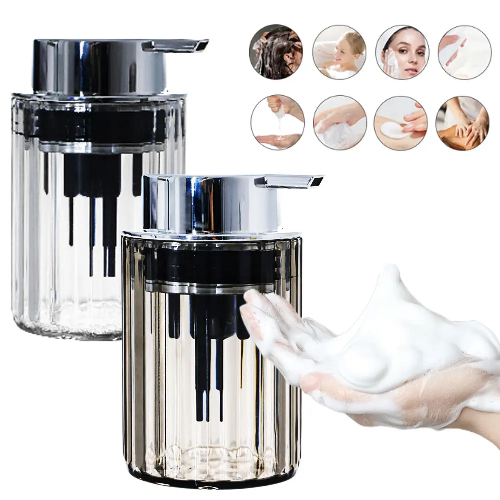 Hands Foaming Soap Dispenser for Bathroom Liquid Soap Mousse Bottle Refillable Kitchen Push-type Dish Soap Container Box 300ml
Hands Foaming Soap Dispenser for Bathroom Liquid Soap Mousse Bottle Refillable Kitchen Push-type Dish Soap Container Box 300ml