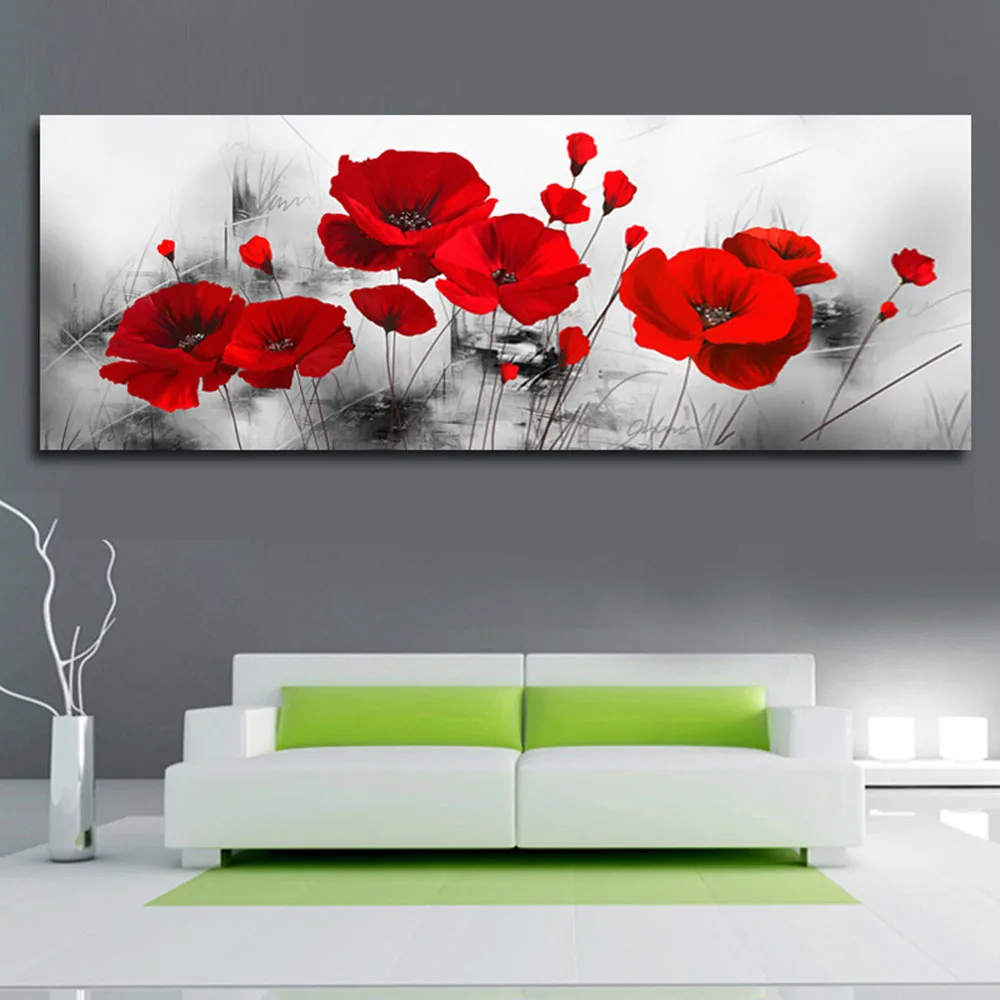 Canvas Printed Art Painting, Single Red Poppy Rose Flower Picture for Home Wall Decor, Modern and Faded Inks, Long lasting
Canvas Printed Art Painting, Single Red Poppy Rose Flower Picture for Home Wall Decor, Modern and Faded Inks, Long lasting