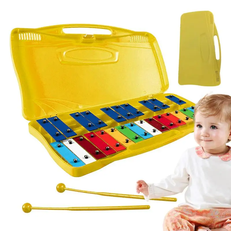 Professional Xylophone Chromatic 25 Note Professional Xylophone Instrument Aluminum Material Music Enlightenment Tool For Easter
Professional Xylophone Chromatic 25 Note Professional Xylophone Instrument Aluminum Material Music Enlightenment Tool For Easter