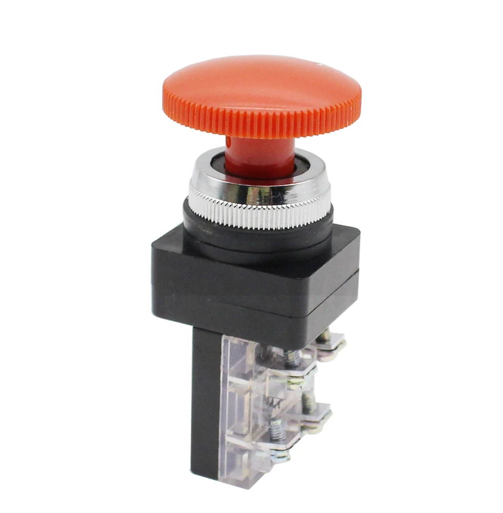 Elevator emergency stop switch accessories TBK-30 Bowl cut emergency stop self-locking rotary reset head button switch 25/30MM
Elevator emergency stop switch accessories TBK-30 Bowl cut emergency stop self-locking rotary reset head button switch 25/30MM