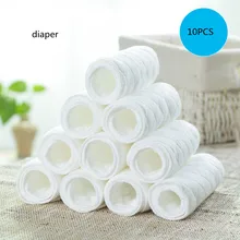10-Pack Baby Diapers Three-Ply Cotton Diapers Reusable Baby Diaper Pad Inserts Eco-Friendly Diapers for Newborns
10-Pack Baby Diapers Three-Ply Cotton Diapers Reusable Baby Diaper Pad Inserts Eco-Friendly Diapers for Newborns