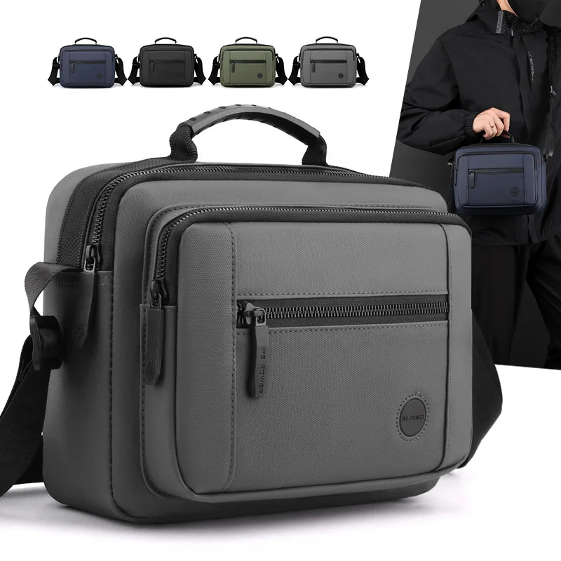 Fashion Men's Crossbody Bag Nylon Wallet Large Capacity Messenger Bag Multi-layer Pocket Business Single Shoulder Crossbody Bag
Fashion Men's Crossbody Bag Nylon Wallet Large Capacity Messenger Bag Multi-layer Pocket Business Single Shoulder Crossbody Bag
