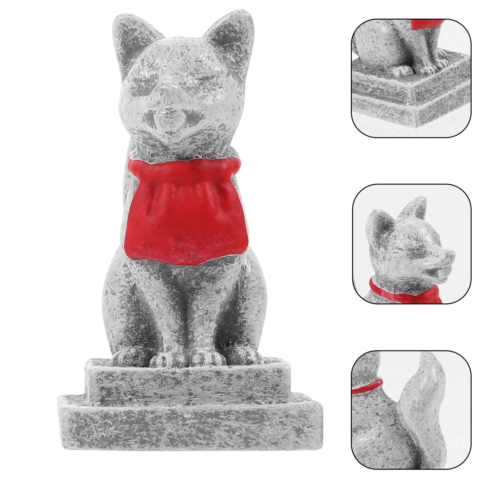 Inari Shrine Sacred Foxes Miniature Resin Japanese Fox Statue Kitsune Fox Cake Topper Fairy Garden Moss Landscape Diy Crafts
Inari Shrine Sacred Foxes Miniature Resin Japanese Fox Statue Kitsune Fox Cake Topper Fairy Garden Moss Landscape Diy Crafts