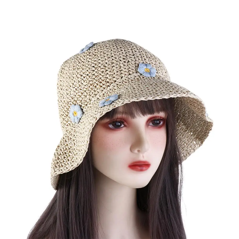 Foldable Holiday Woman Sunscreen Flat Hat Flower Beach Hat UV Protection Boho Sun Hat Sun Protection Straw Hat Sun Cap
Foldable Holiday Woman Sunscreen Flat Hat Flower Beach Hat UV Protection Boho Sun Hat Sun Protection Straw Hat Sun Cap