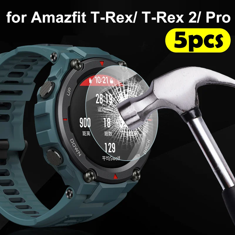 Tempered Glass for Huami Amazfit T-Rex2 T-Rex Pro Screen Protector Smart Watch Protection Film for Amazfit Pace Accessories
Tempered Glass for Huami Amazfit T-Rex2 T-Rex Pro Screen Protector Smart Watch Protection Film for Amazfit Pace Accessories