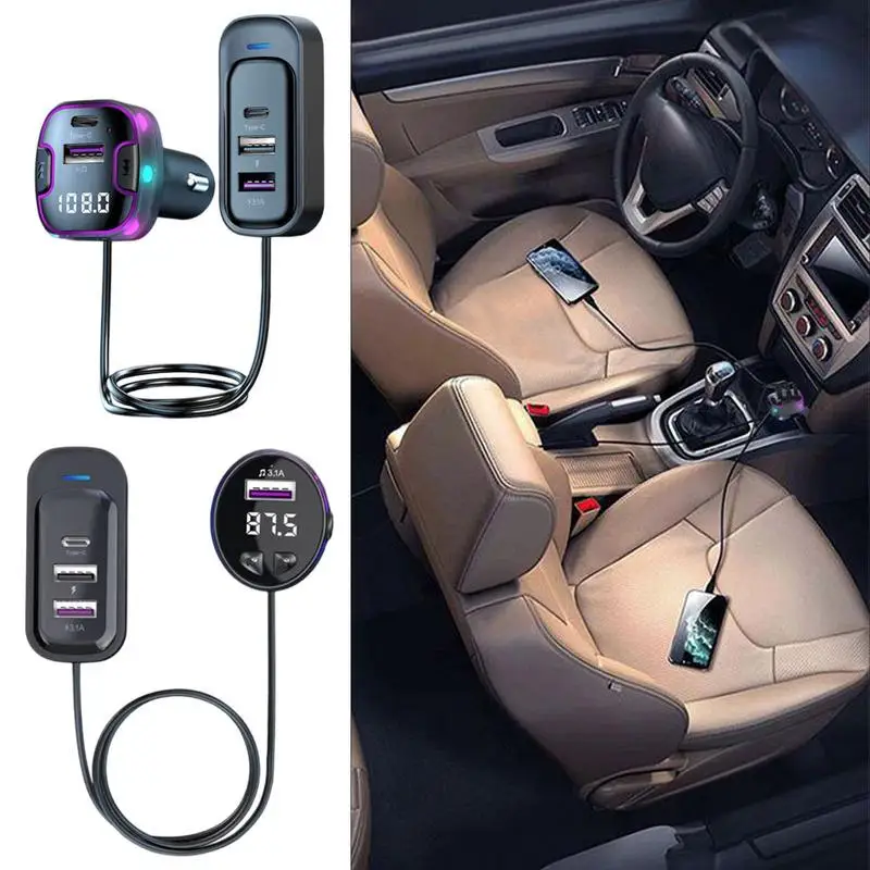 Автомобильный MP3-плеер Bluetoothh, Fm-передатчик, многофункциональный удлинитель, автомобильное зарядное устройство для задней части автомобиля для всей семьи, для внедорожников, грузовиков 24 В
Автомобильный MP3-плеер Bluetoothh, Fm-передатчик, многофункциональный удлинитель, автомобильное зарядное устройство для задней части автомобиля для всей семьи, для внедорожников, грузовиков 24 В