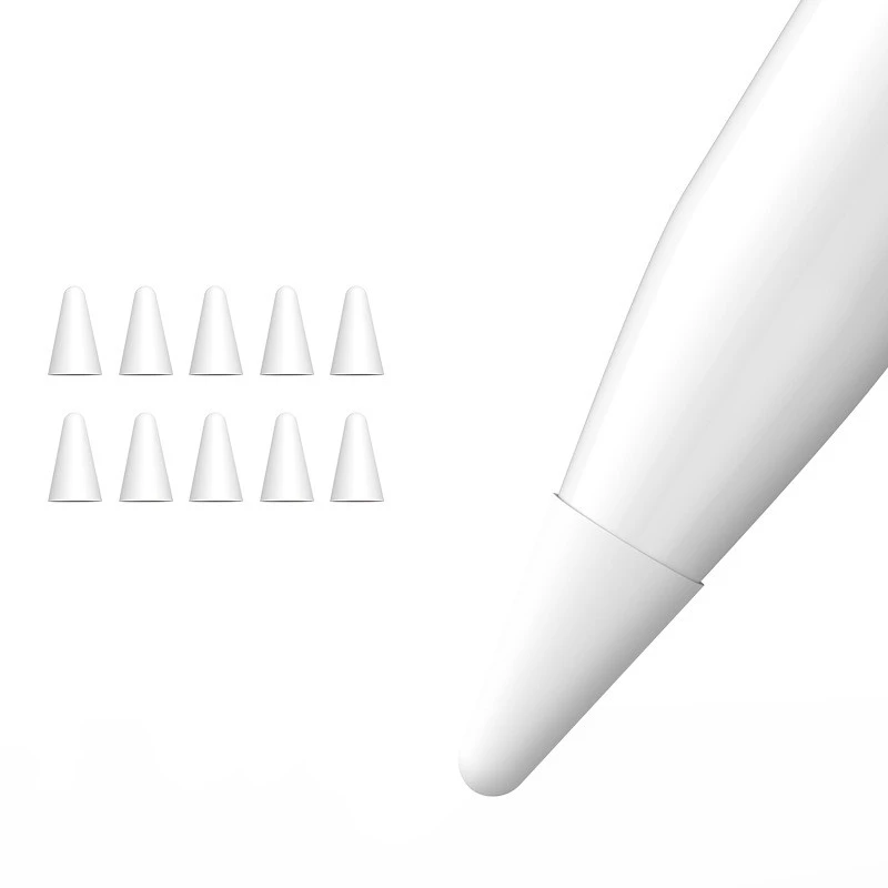 10Pcs Silicone Replacement Tip Case Protective Cover for Apple Pencil 1St 2Nd Touchscreen Stylus Pen Case White
10Pcs Silicone Replacement Tip Case Protective Cover for Apple Pencil 1St 2Nd Touchscreen Stylus Pen Case White