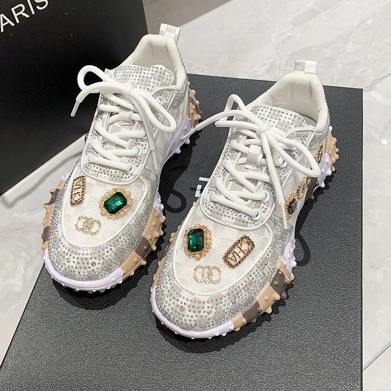 Checkerboard Grid Face Dad's Shoes Women's 2023 Summer New Water Diamond Sponge Sole Single Shoe
Checkerboard Grid Face Dad's Shoes Women's 2023 Summer New Water Diamond Sponge Sole Single Shoe