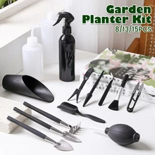 Garden Hand Tools Set Multifunctional Rust-Proof Plants Tools Kit Portable Set for Courtyard Planting Transplanting Gardening
Garden Hand Tools Set Multifunctional Rust-Proof Plants Tools Kit Portable Set for Courtyard Planting Transplanting Gardening