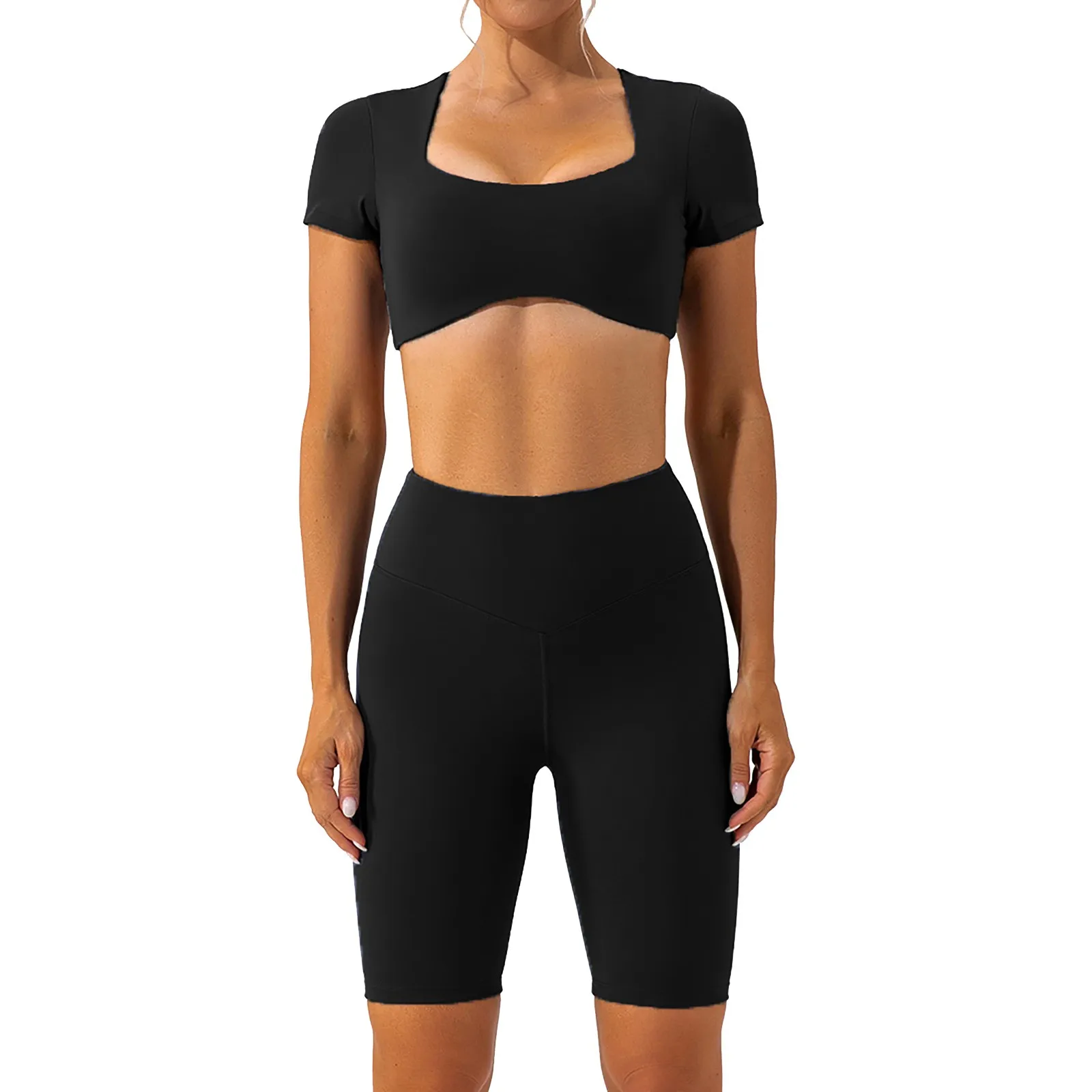 Seamless Women Yoga Set Workout Sportswear Gym Clothing Fitness Long Sleeve Crop Top High Waist Leggings Sports Suits 2 Pieces
Seamless Women Yoga Set Workout Sportswear Gym Clothing Fitness Long Sleeve Crop Top High Waist Leggings Sports Suits 2 Pieces