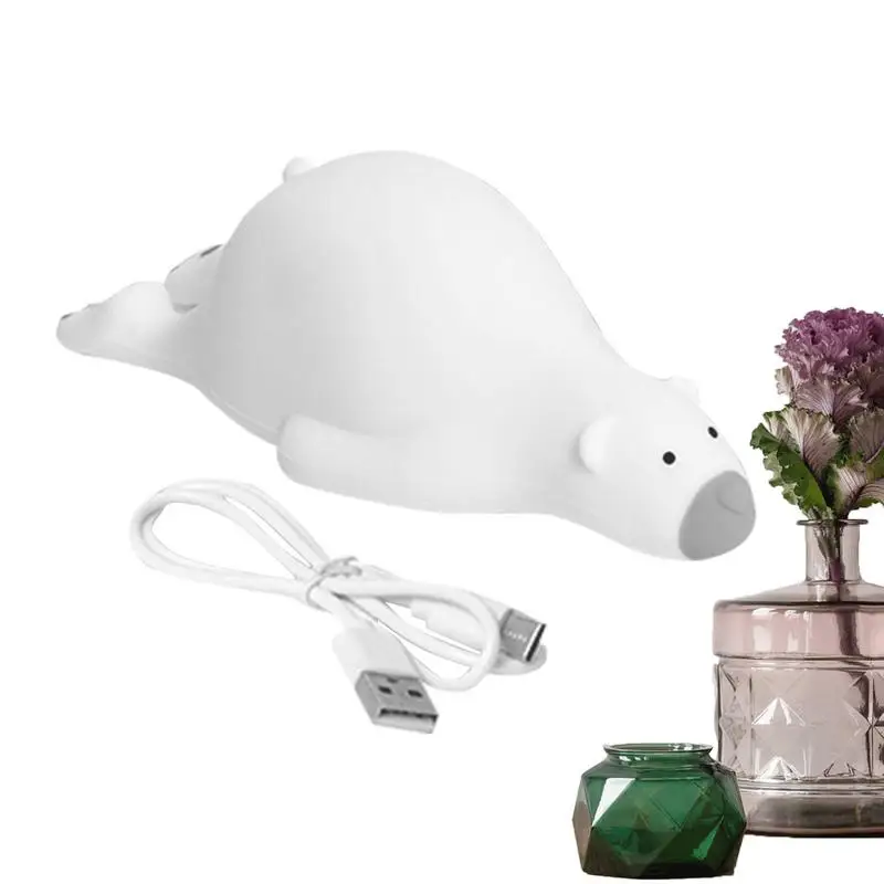 Cute Night Light Animal Lights SiliconeBear Lamps Portable Nursery Night Lights USB Rechargeable 1200mAh Animal Lamp With Timer
Cute Night Light Animal Lights SiliconeBear Lamps Portable Nursery Night Lights USB Rechargeable 1200mAh Animal Lamp With Timer