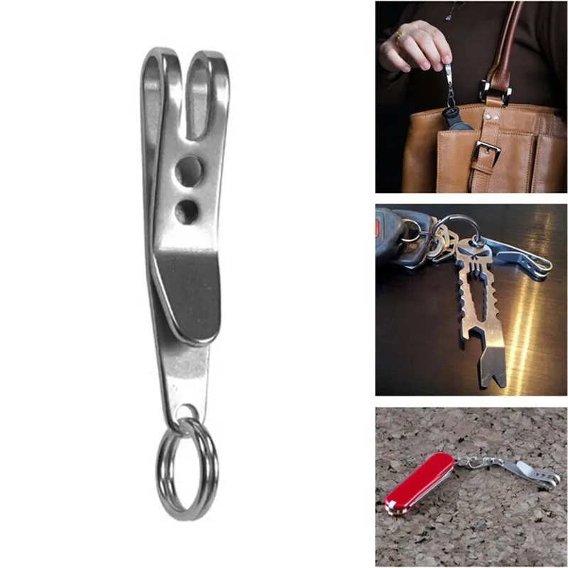 1PC 3.9*7cm Stainless Steel Ring Carabiner EDC Bag Suspension Clip with Key Outdoor Quicklink Tool
1PC 3.9*7cm Stainless Steel Ring Carabiner EDC Bag Suspension Clip with Key Outdoor Quicklink Tool
