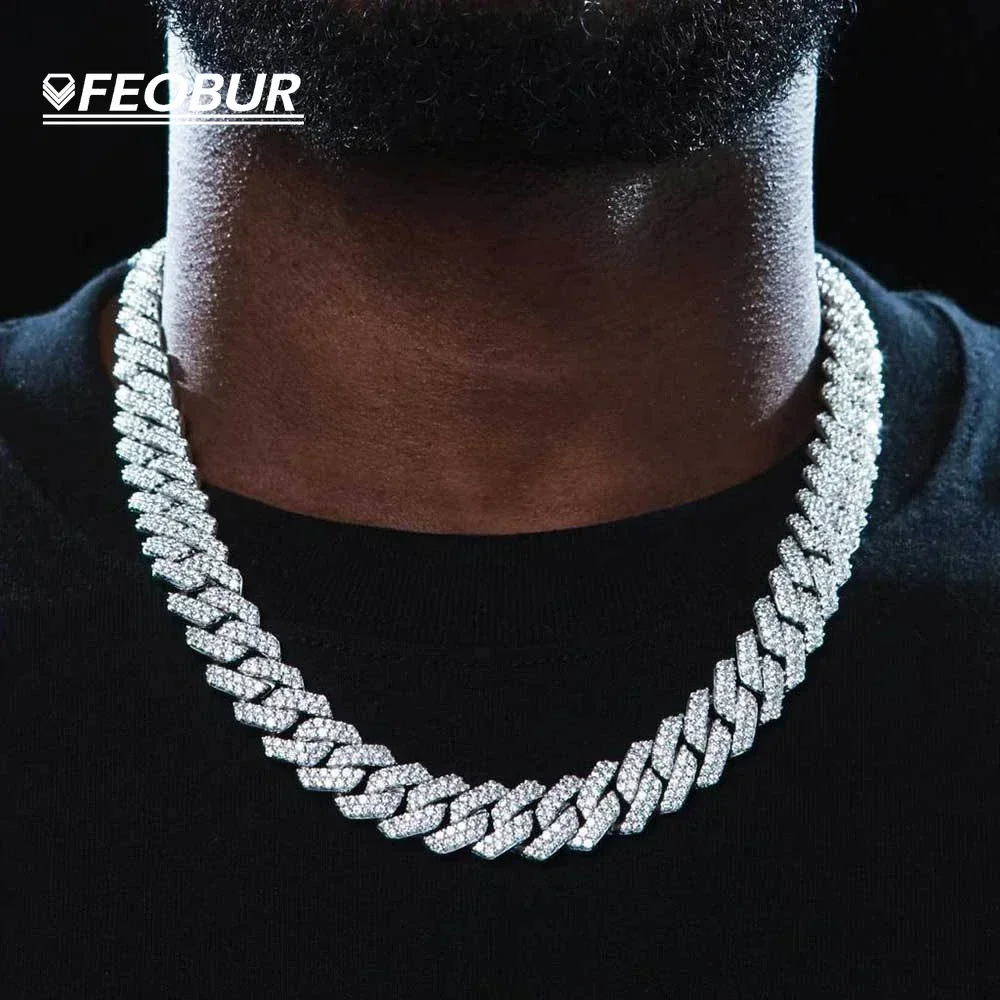 14mm Full Moissanite Cuban Link Necklace Bracelet GRA Certified 100% 925 Sterling Silver Hip Hop Cuban Jewelry for Men Women
14mm Full Moissanite Cuban Link Necklace Bracelet GRA Certified 100% 925 Sterling Silver Hip Hop Cuban Jewelry for Men Women
