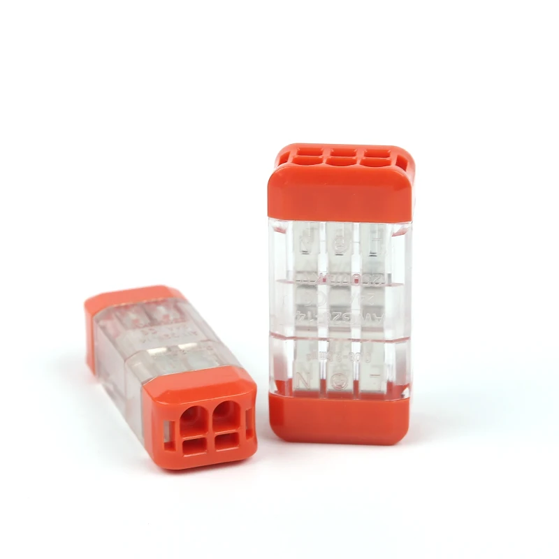 25Pcs Wiring Terminal Fast Lamp Connector Copper Conduct Wire Connectors Cable Quick Wire Terminal Fast Separations Hard Wire
25Pcs Wiring Terminal Fast Lamp Connector Copper Conduct Wire Connectors Cable Quick Wire Terminal Fast Separations Hard Wire