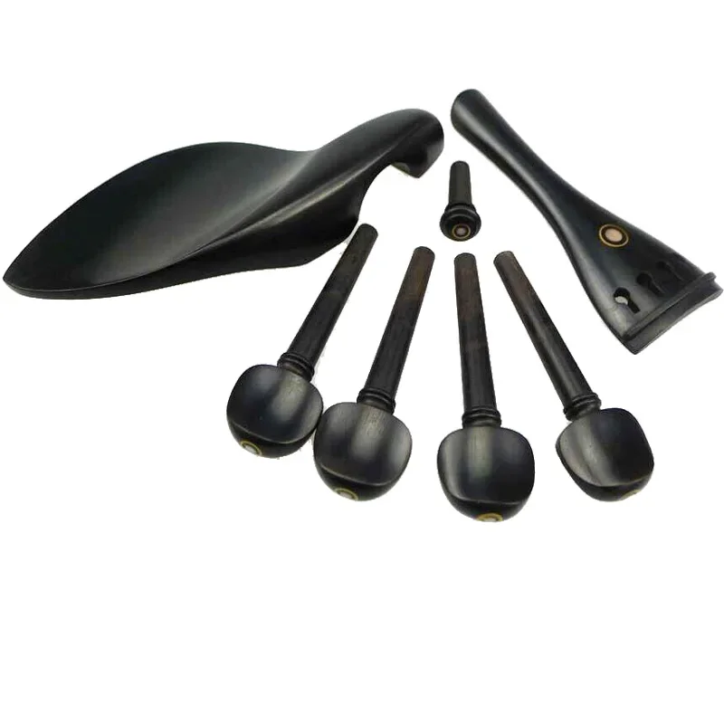 High Quality Violin Accessories Parts Chinrest Pegs Tailpiece Endpin 4/4 Full Size 
High Quality Violin Accessories Parts Chinrest Pegs Tailpiece Endpin 4/4 Full Size