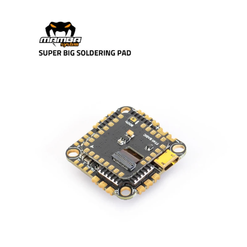 

DIATONE Mamba MK4 F740 AIO flight control BLHeli_32 40A 128K ESC wifi parameter adjustment is suitable for FPV UAV