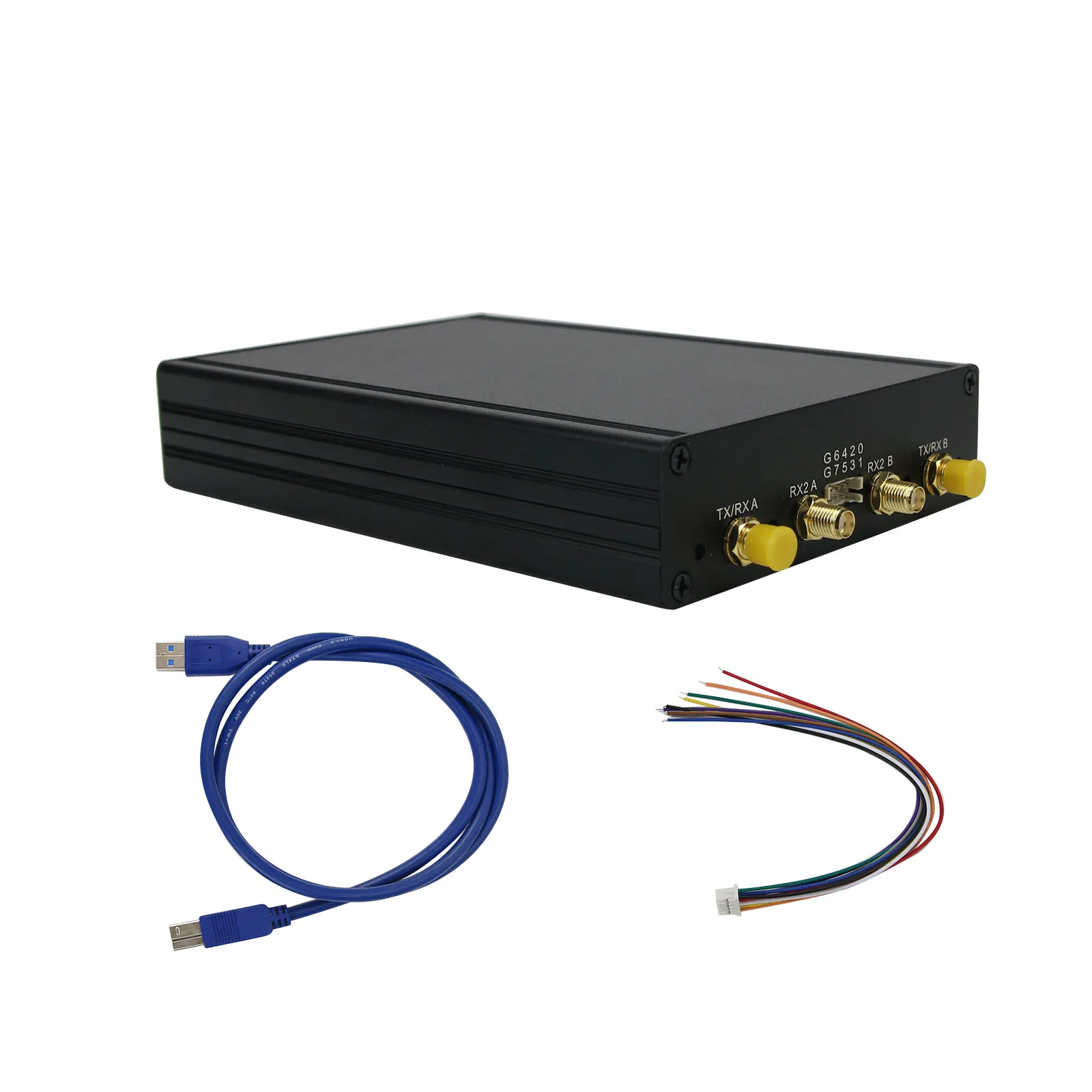 AD9361 RF 70MHz-6GHz SDR Software Defined Radio USB3.0 Compatible with ETTUS USRP B210
AD9361 RF 70MHz-6GHz SDR Software Defined Radio USB3.0 Compatible with ETTUS USRP B210
