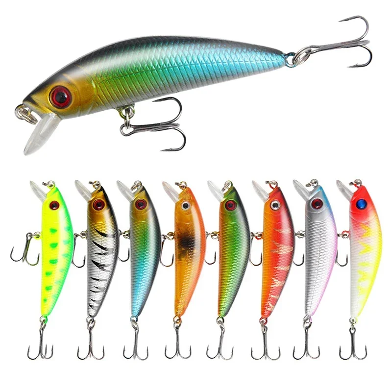 ZWICKE 7.2cm 7.5g Fishing Lure Diving Minnow Floating Artificial Hard Bait Bass Wobbler Lures Crankbait Pike Treble Hooks Tackle
ZWICKE 7.2cm 7.5g Fishing Lure Diving Minnow Floating Artificial Hard Bait Bass Wobbler Lures Crankbait Pike Treble Hooks Tackle