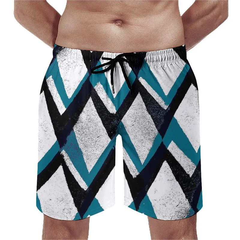 Fashion 3D Print Geometric Stripes Beach Shorts Summer Quick Dry Swimming Trunks For Men Casual Quick Dry Surf Board Shorts
Fashion 3D Print Geometric Stripes Beach Shorts Summer Quick Dry Swimming Trunks For Men Casual Quick Dry Surf Board Shorts