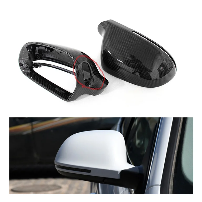 B8 Carbon fiber Side Mirror cover for Audis 2009+ A3 Q3 RS3 A4L A4 A5 A6L RS6 A8L S8 replacement mirror cover
B8 Carbon fiber Side Mirror cover for Audis 2009+ A3 Q3 RS3 A4L A4 A5 A6L RS6 A8L S8 replacement mirror cover