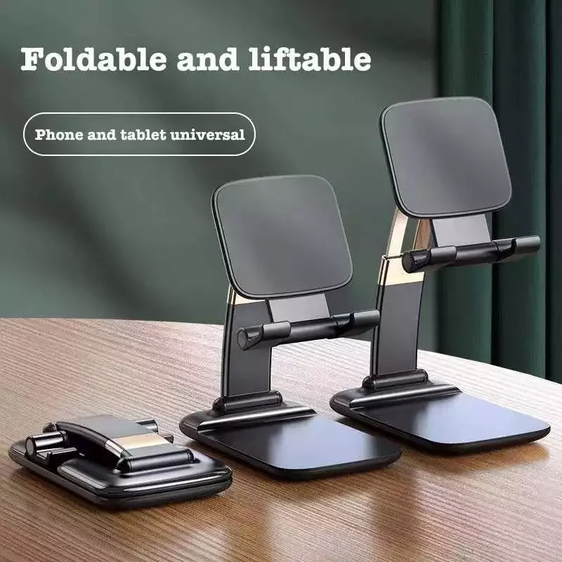

2022 Metal Desktop Tablet Holder Table Cell Foldable Extend Support Desk Mobile Phone Holder Stand For iPhone iPad Adjustable