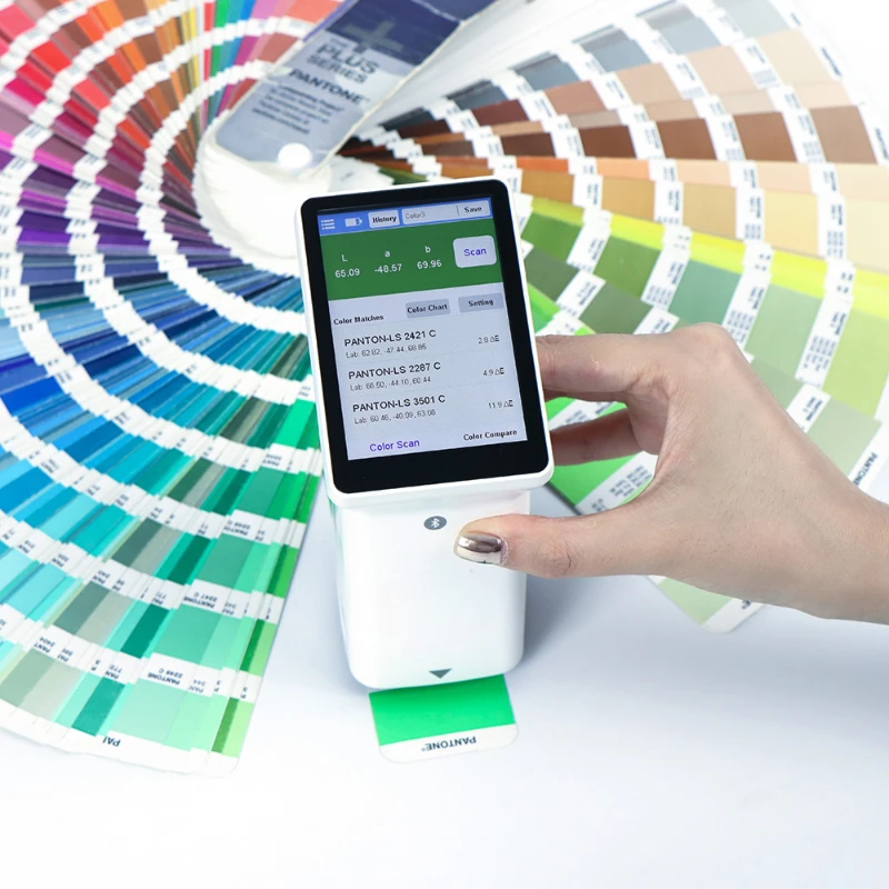 LS172 45/0 Portable Hunterlab Colorimeter Colour Meter Ral Pantone Color Price App Colormeter Digital Lab Colorimeter for Print
LS172 45/0 Portable Hunterlab Colorimeter Colour Meter Ral Pantone Color Price App Colormeter Digital Lab Colorimeter for Print