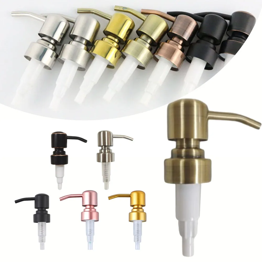 Stainless Steel Metal Pump Head Liquid Lotion Dispenser Push Type Lotion Pump Jar Tube Lotion Shampoo Pump Bathroom Hardware
Stainless Steel Metal Pump Head Liquid Lotion Dispenser Push Type Lotion Pump Jar Tube Lotion Shampoo Pump Bathroom Hardware