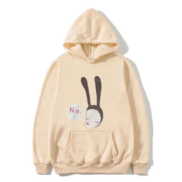 Yoshitomo Nara Bunny Girl No Graphic Hoodie Unisex Fashion Art Aesthetic Trend Streetwear Men's Vintage Oversized Fleece Hoodies
Yoshitomo Nara Bunny Girl No Graphic Hoodie Unisex Fashion Art Aesthetic Trend Streetwear Men's Vintage Oversized Fleece Hoodies