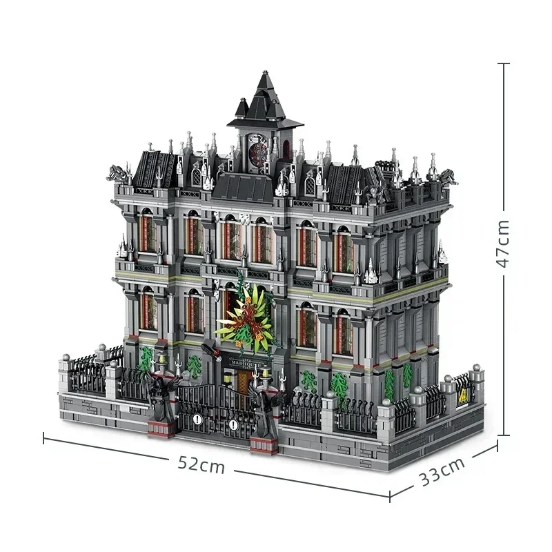 City Super Large Madhouse Model Building Block Toys, Creative DIY Sanctuary Compatible Brick Adult Birthday Gift Toys
City Super Large Madhouse Model Building Block Toys, Creative DIY Sanctuary Compatible Brick Adult Birthday Gift Toys