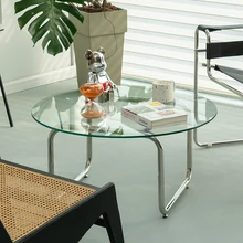 GY Nordic Instagram Style round Table Tempered Glass round Tea Table Light Luxury Dining Table Coffee Table
GY Nordic Instagram Style round Table Tempered Glass round Tea Table Light Luxury Dining Table Coffee Table